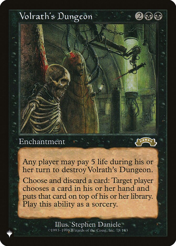 Masmorra de Volrath / Volrath's Dungeon - Magic: The Gathering - MoxLand