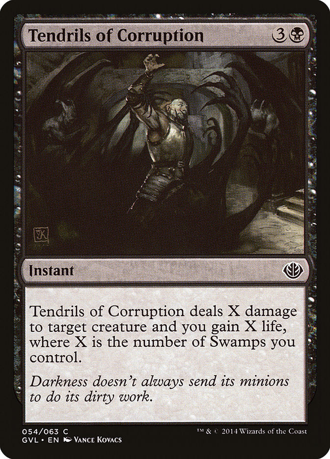 Gavinhas da Corrupção / Tendrils of Corruption - Magic: The Gathering - MoxLand