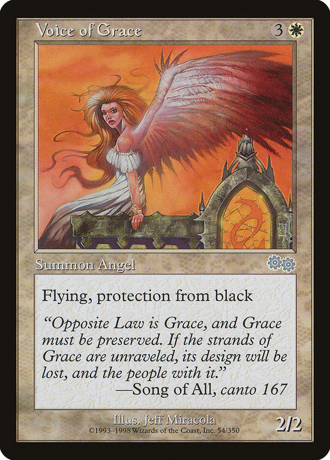 Voz da Graça / Voice of Grace - Magic: The Gathering - MoxLand