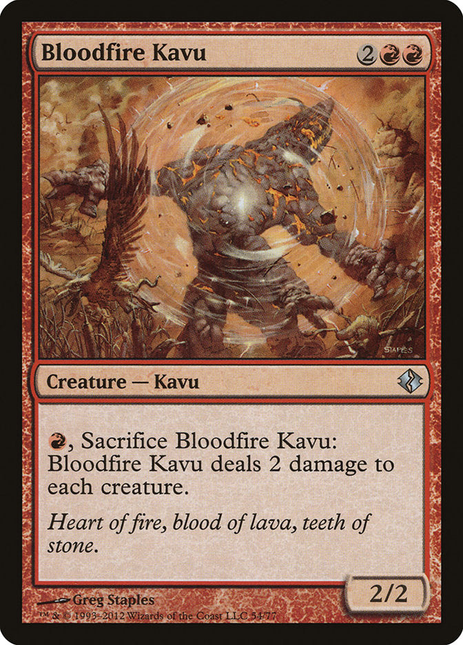 Kavu Sangue Quente / Bloodfire Kavu - Magic: The Gathering - MoxLand