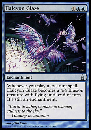 Vitrificação do Alcíone / Halcyon Glaze - Magic: The Gathering - MoxLand