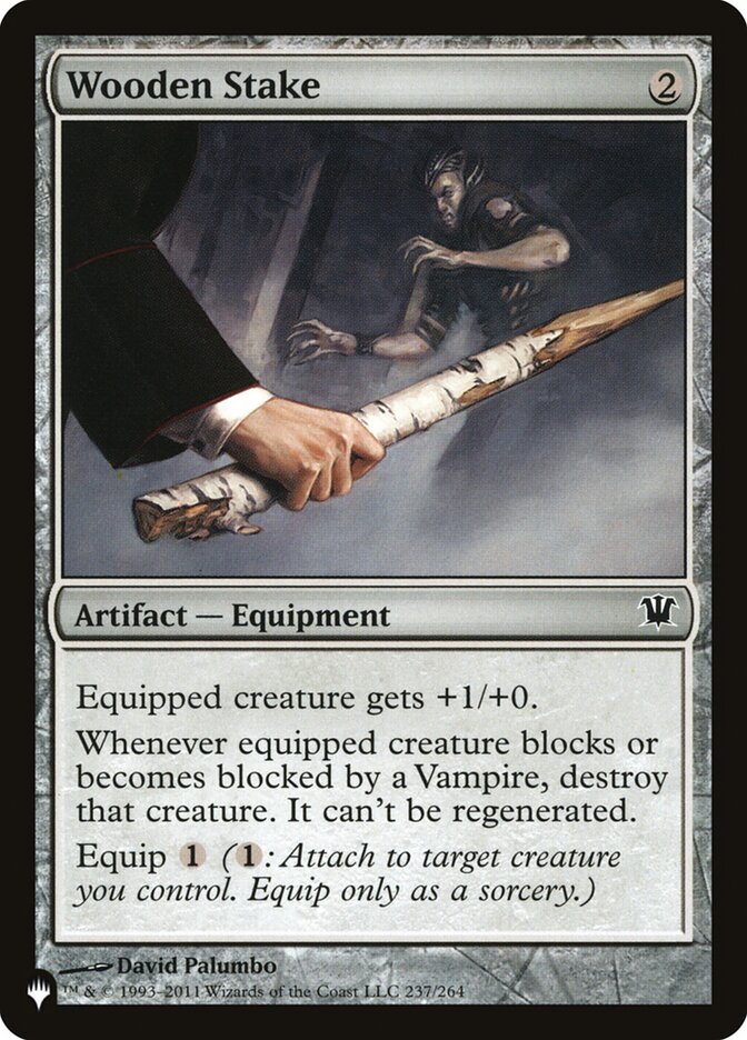 Estaca de Madeira / Wooden Stake - Magic: The Gathering - MoxLand