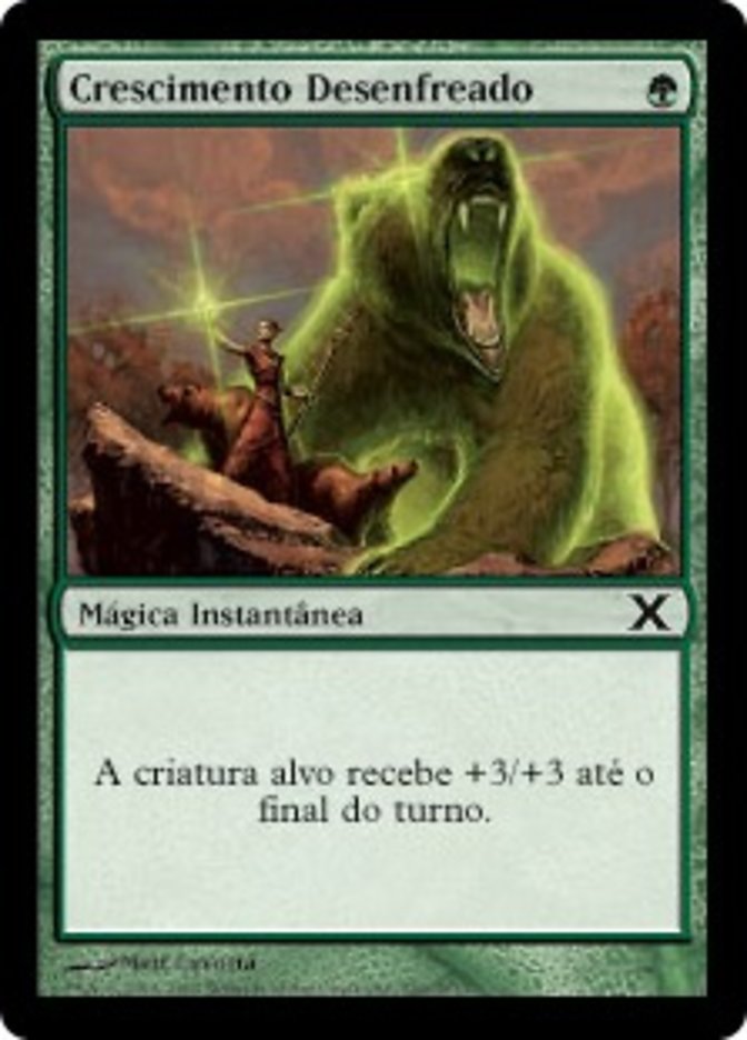 Crescimento Desenfreado / Giant Growth - Magic: The Gathering - MoxLand