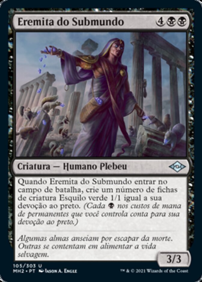 Eremita do Submundo / Underworld Hermit - Magic: The Gathering - MoxLand