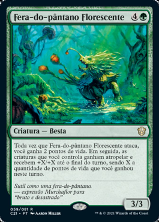 Fera-do-pântano Florescente / Blossoming Bogbeast - Magic: The Gathering - MoxLand