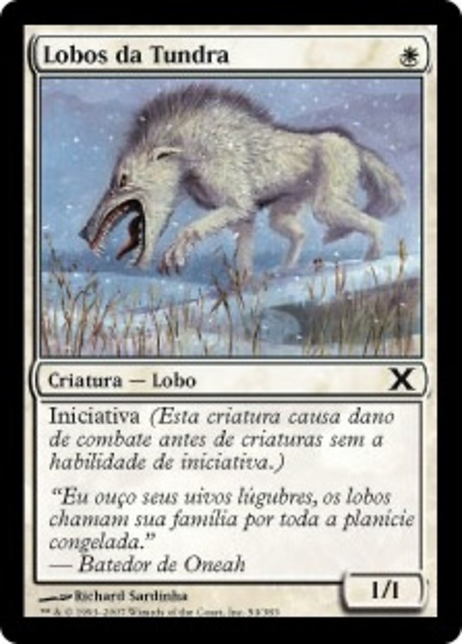 Lobos da Tundra / Tundra Wolves - Magic: The Gathering - MoxLand