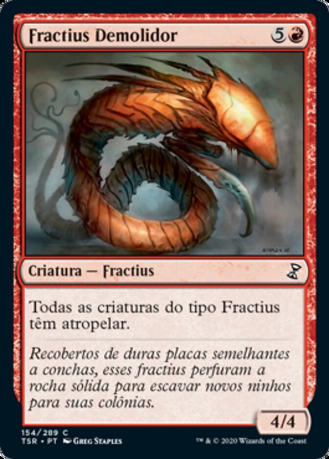 Fractius Demolidor / Battering Sliver - Magic: The Gathering - MoxLand