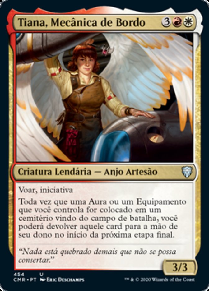 Tiana, Mecânica de Bordo / Tiana, Ship's Caretaker - Magic: The Gathering - MoxLand