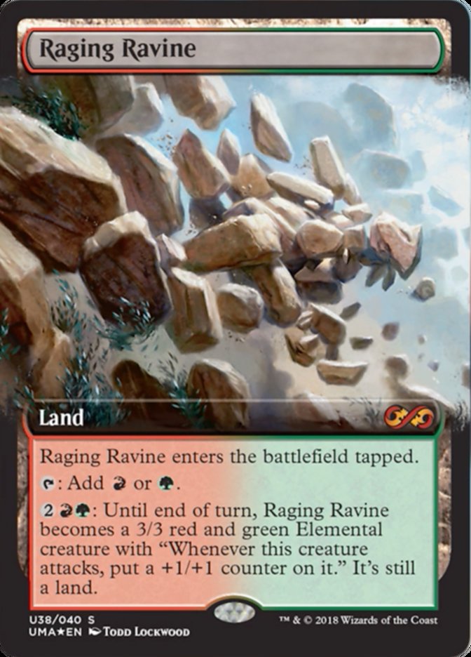 Ravina Enfurecida / Raging Ravine - Magic: The Gathering - MoxLand