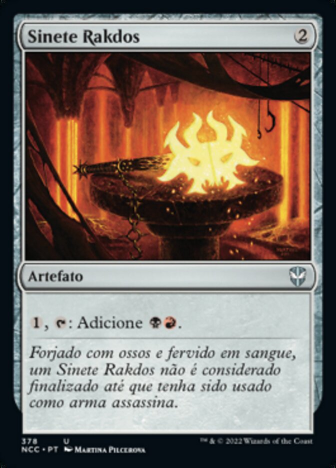 Sinete Rakdos / Rakdos Signet - Magic: The Gathering - MoxLand