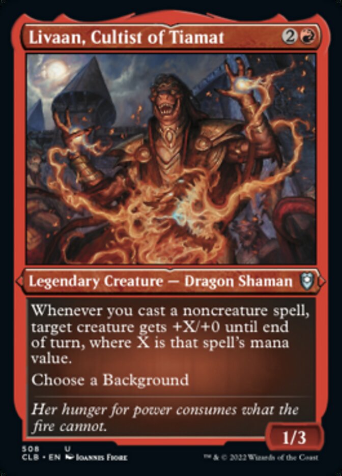 Livaan, Cultista de Tiamat / Livaan, Cultist of Tiamat - Magic: The Gathering - MoxLand