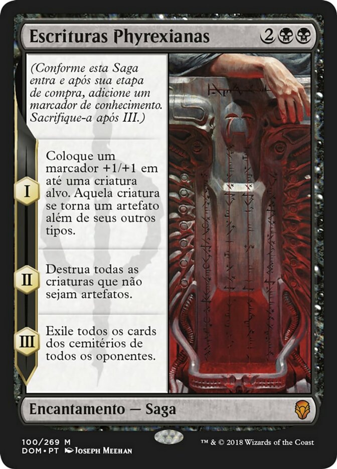 Escrituras Phyrexianas / Phyrexian Scriptures - Magic: The Gathering - MoxLand