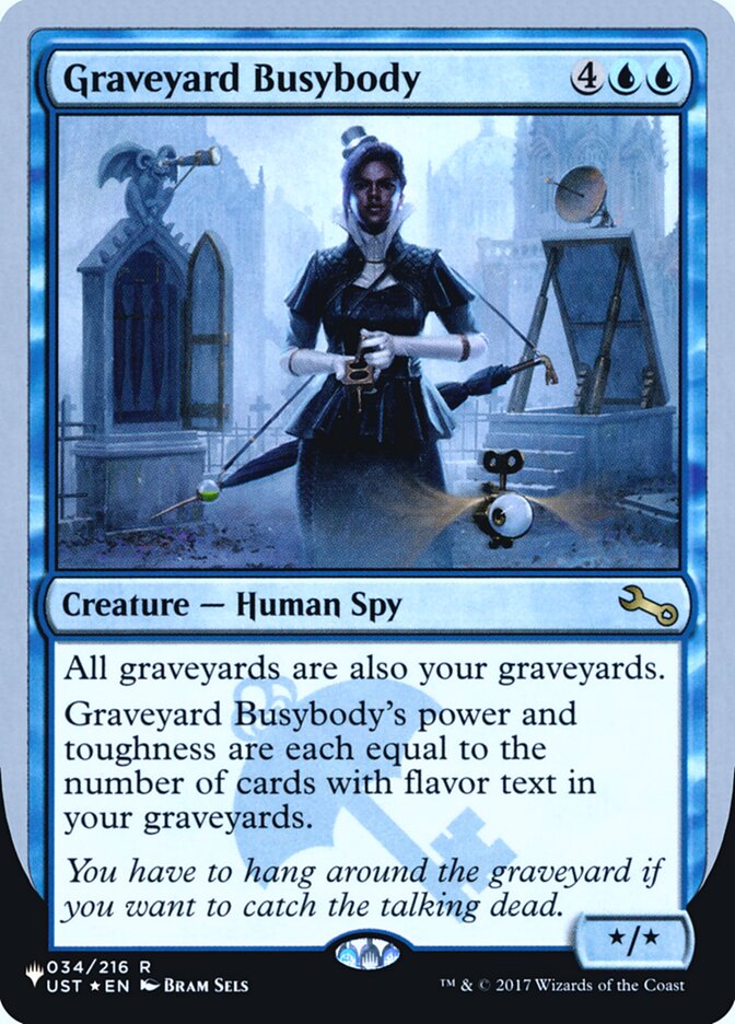 Graveyard Busybody - Magic: The Gathering - MoxLand