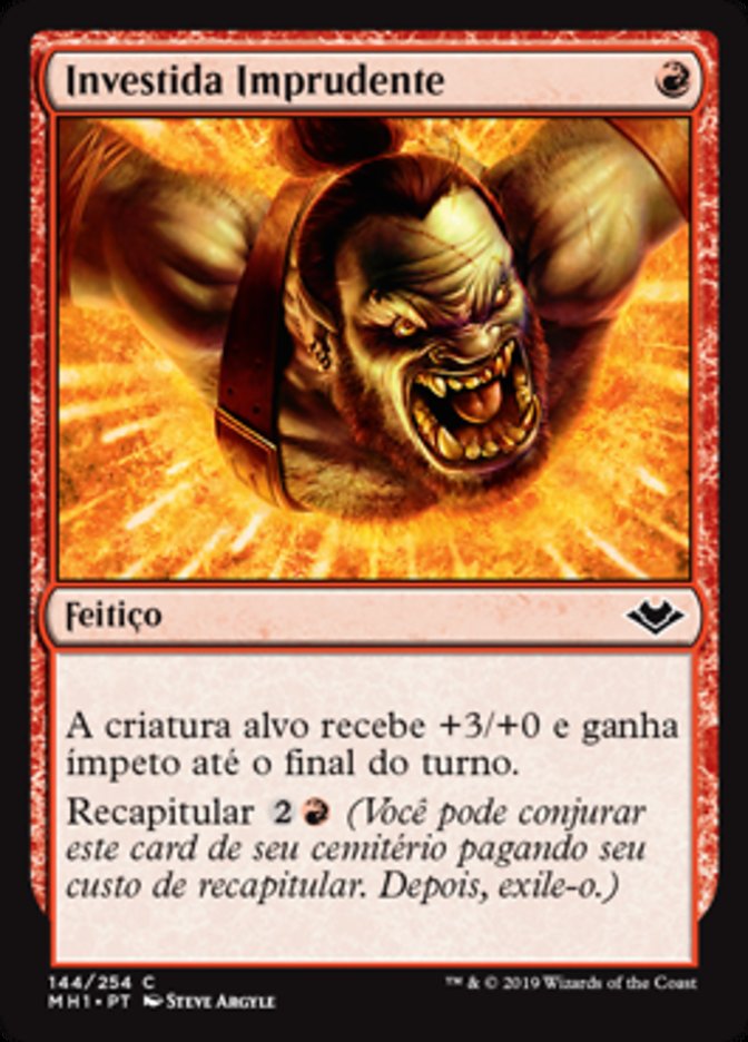 Investida Imprudente / Reckless Charge - Magic: The Gathering - MoxLand