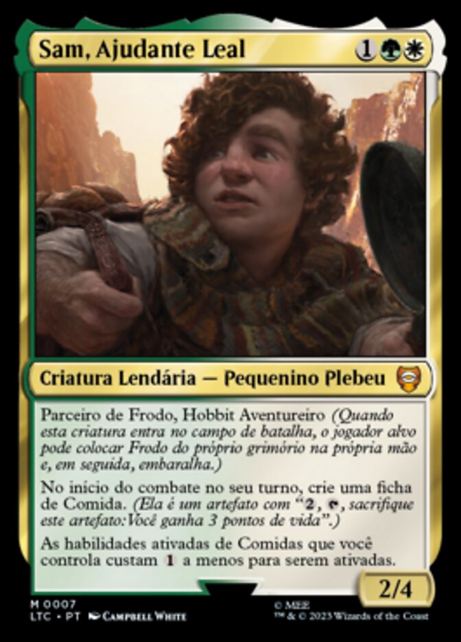 Sam, Ajudante Leal / Sam, Loyal Attendant - Magic: The Gathering - MoxLand