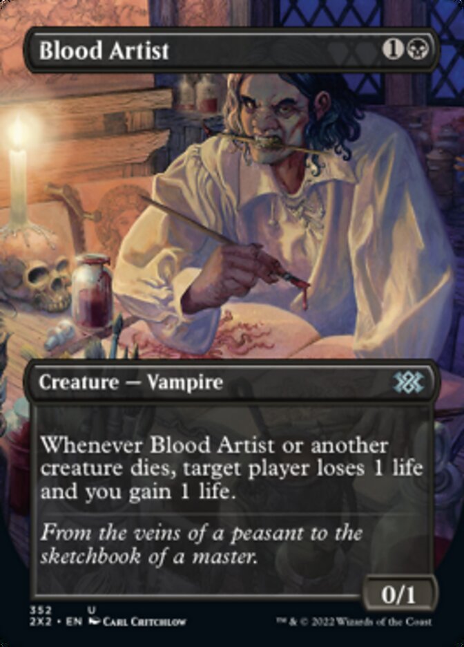 Artista do Sangue / Blood Artist - Magic: The Gathering - MoxLand