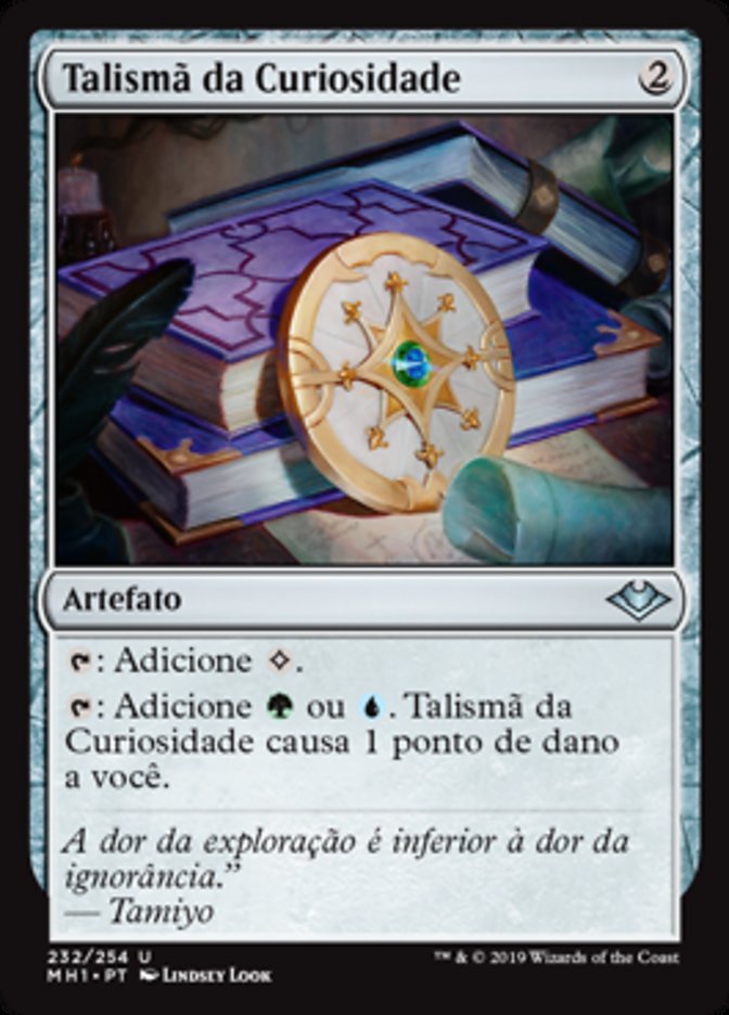 Talismã da Curiosidade / Talisman of Curiosity - Magic: The Gathering - MoxLand