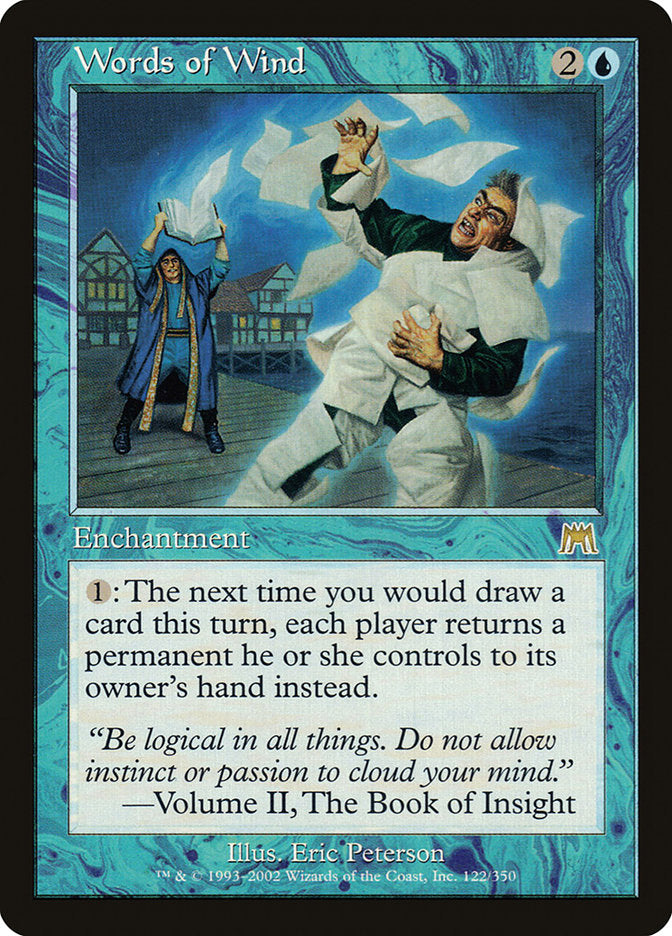 Palavras de Vento / Words of Wind - Magic: The Gathering - MoxLand