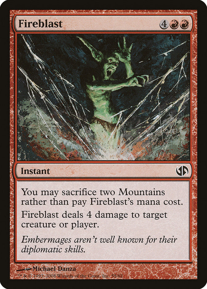 Explosão de Fogo / Fireblast - Magic: The Gathering - MoxLand