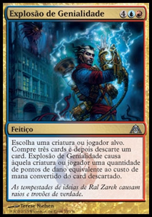 Explosão de Genialidade / Blast of Genius - Magic: The Gathering - MoxLand