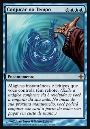 Conjurar no Tempo / Cast Through Time - Magic: The Gathering - MoxLand