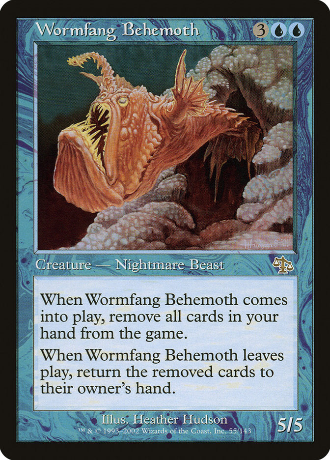 Behemoth Dentígero / Wormfang Behemoth - Magic: The Gathering - MoxLand