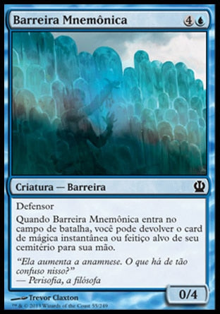 Barreira Mnemônica / Mnemonic Wall - Magic: The Gathering - MoxLand