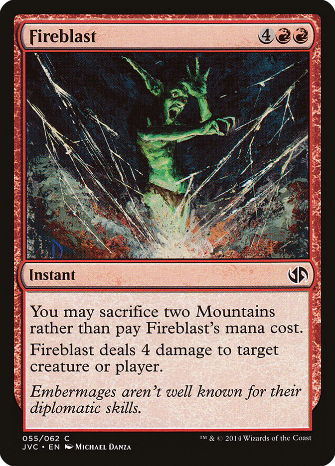 Explosão de Fogo / Fireblast - Magic: The Gathering - MoxLand