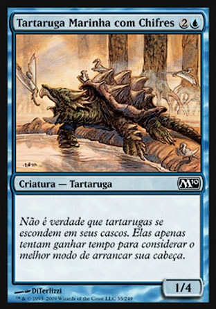 Tartaruga Marinha com Chifres / Horned Turtle - Magic: The Gathering - MoxLand