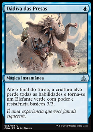 Dádiva das Presas / Gift of Tusks - Magic: The Gathering - MoxLand