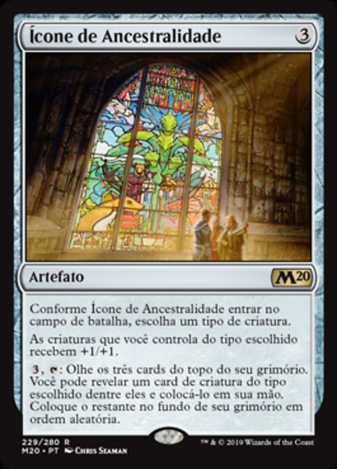 Ícone de Ancestralidade / Icon of Ancestry - Magic: The Gathering - MoxLand