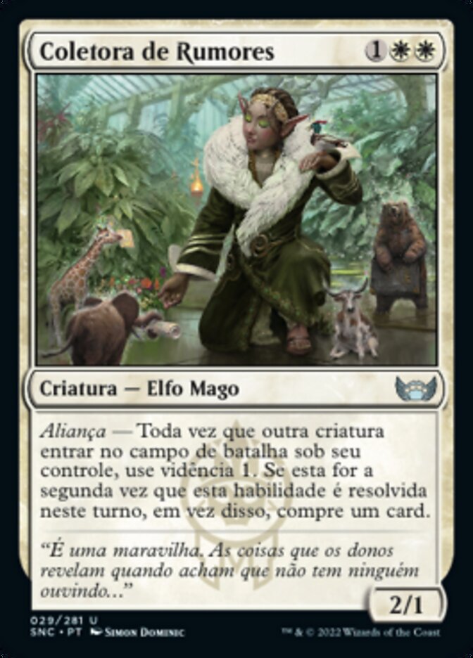 Coletora de Rumores / Rumor Gatherer - Magic: The Gathering - MoxLand