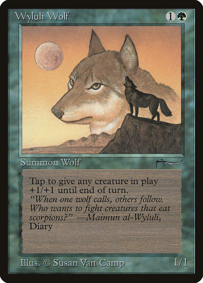 Lobo de Wyluli / Wyluli Wolf - Magic: The Gathering - MoxLand