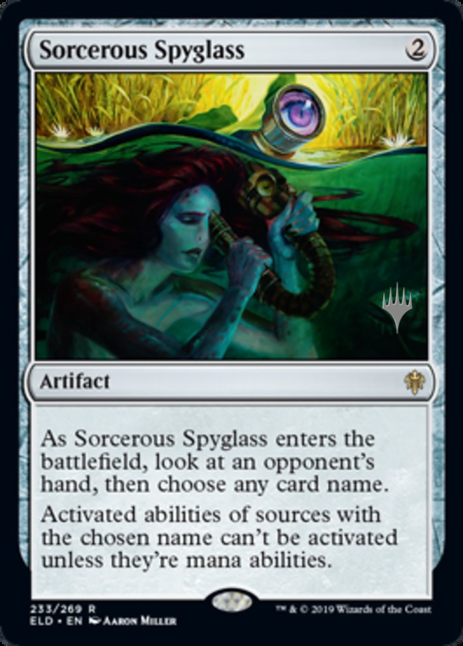 Luneta Enfeitiçada / Sorcerous Spyglass - Magic: The Gathering - MoxLand