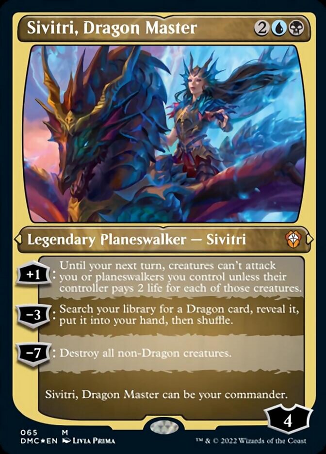 Sivitri, Senhora dos Dragões / Sivitri, Dragon Master - Magic: The Gathering - MoxLand