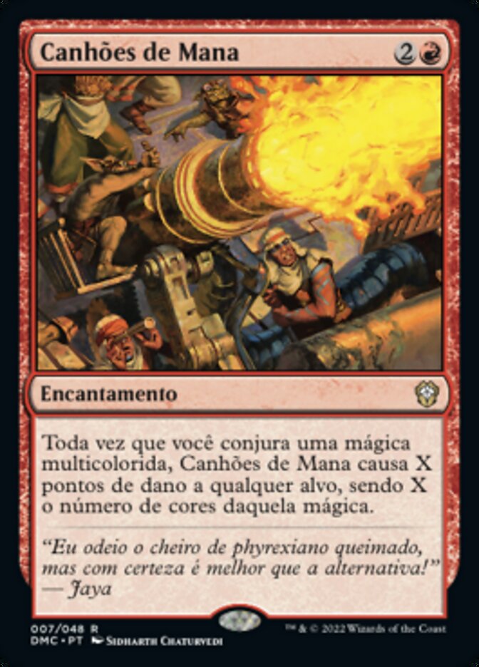 Canhões de Mana / Mana Cannons - Magic: The Gathering - MoxLand