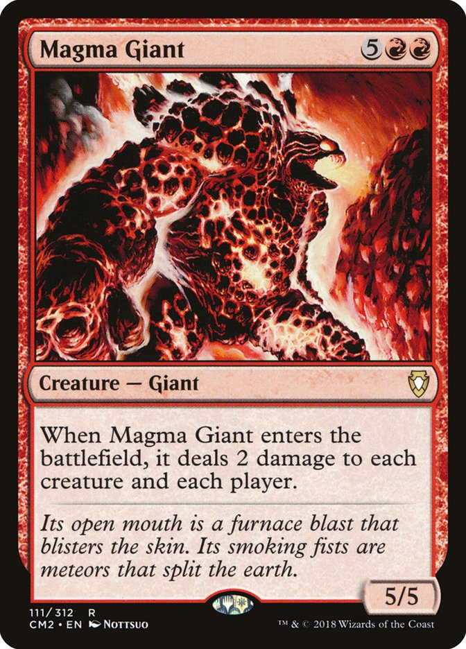 Gigante de Magma / Magma Giant - Magic: The Gathering - MoxLand