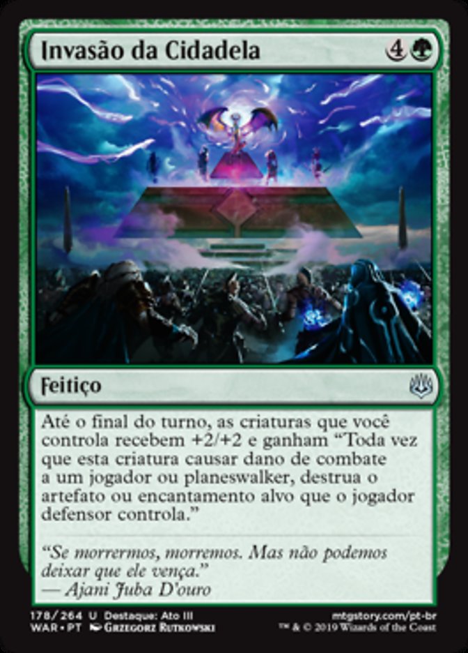 Invasão da Cidadela / Storm the Citadel - Magic: The Gathering - MoxLand