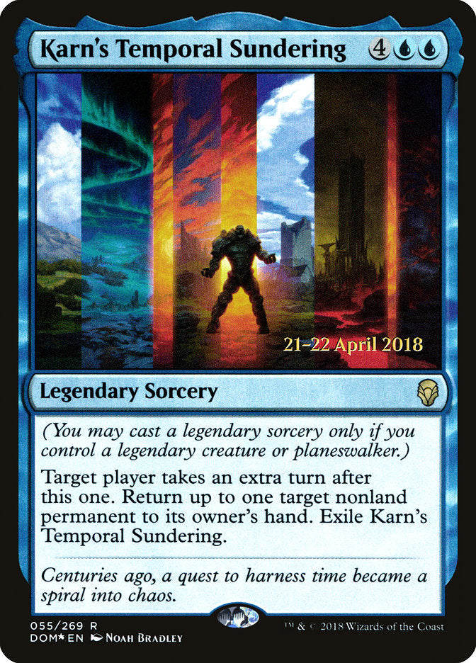 Despedaçamento Temporal de Karn / Karn's Temporal Sundering - Magic: The Gathering - MoxLand