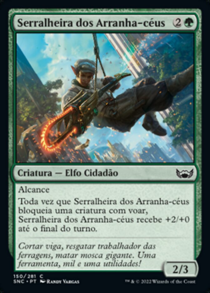 Serralheira dos Arranha-céus / High-Rise Sawjack - Magic: The Gathering - MoxLand