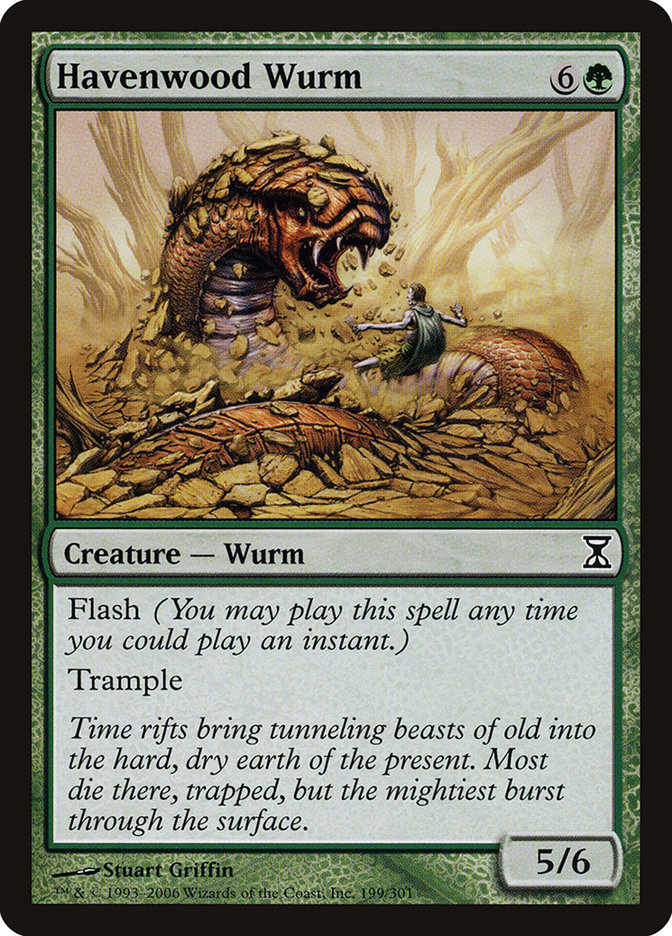 Vorme de Havenwood / Havenwood Wurm - Magic: The Gathering - MoxLand