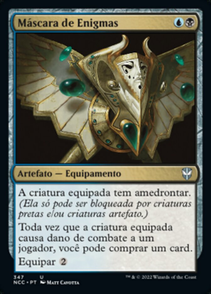 Máscara de Enigmas / Mask of Riddles - Magic: The Gathering - MoxLand