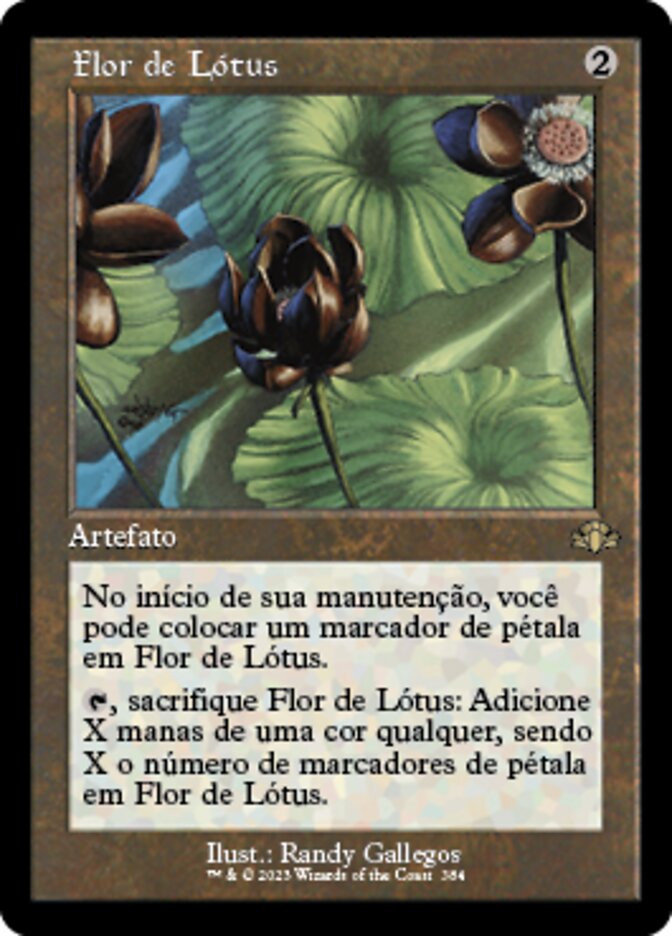 Flor de Lótus / Lotus Blossom - Magic: The Gathering - MoxLand