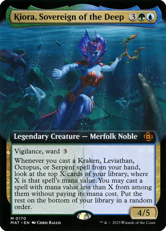 Kiora, Soberana das Profundezas / Kiora, Sovereign of the Deep - Magic: The Gathering - MoxLand