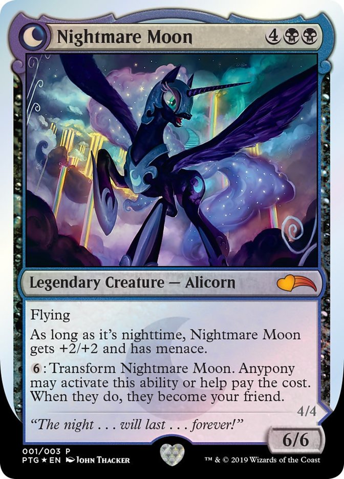 Nightmare Moon / Princess Luna / Nightmare Moon / Princess Luna - Magic: The Gathering - MoxLand