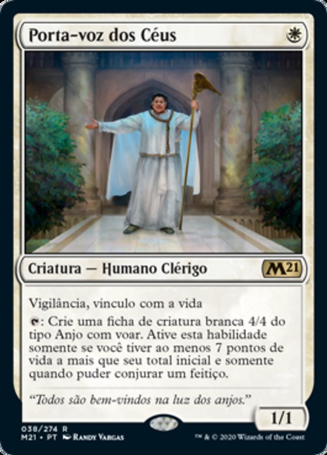 Porta-voz dos Céus / Speaker of the Heavens - Magic: The Gathering - MoxLand