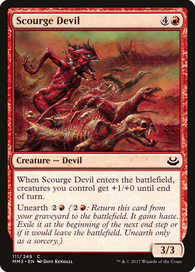 Diabo do Açoite / Scourge Devil - Magic: The Gathering - MoxLand