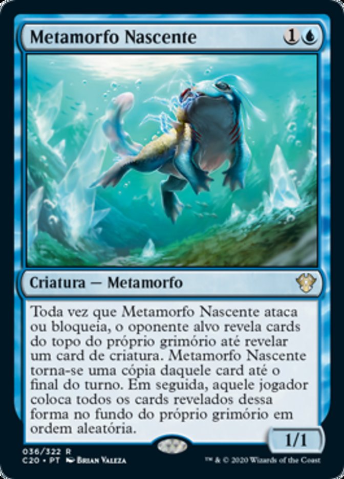 Metamorfo Nascente / Nascent Metamorph - Magic: The Gathering - MoxLand