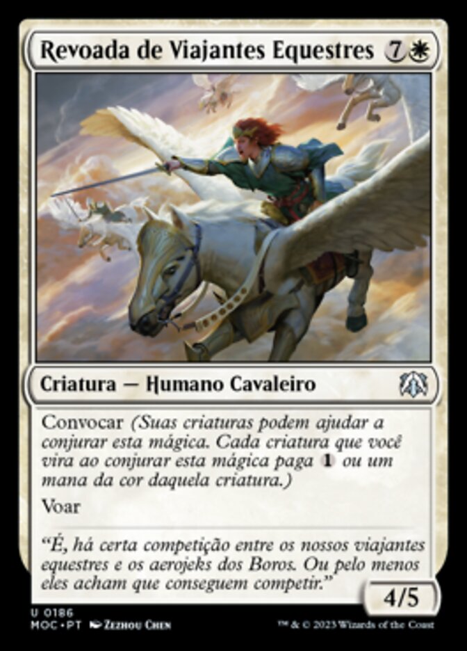 Revoada de Viajantes Equestres / Flight of Equenauts - Magic: The Gathering - MoxLand