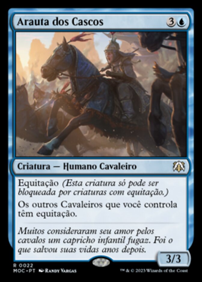 Arauta dos Cascos / Herald of Hoofbeats - Magic: The Gathering - MoxLand